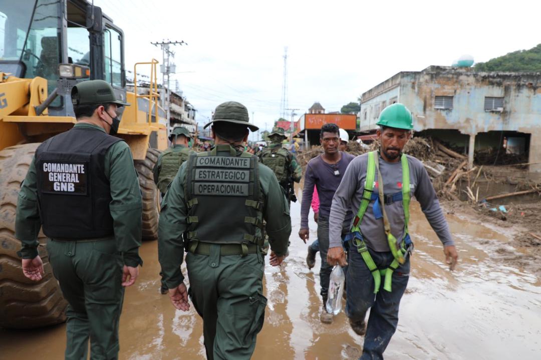 Activan Centro de Emergencias y Desastres en Las Tejerías