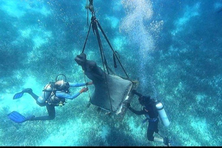 Inauguraron primer museo submarino de Venezuela, la Virgen del Valle es su protagonista