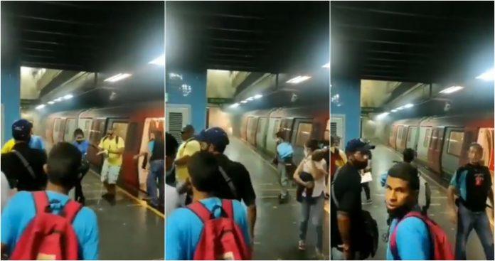 Metro de Caracas: se registró una explosión en un tren en la estación Los Dos Caminos