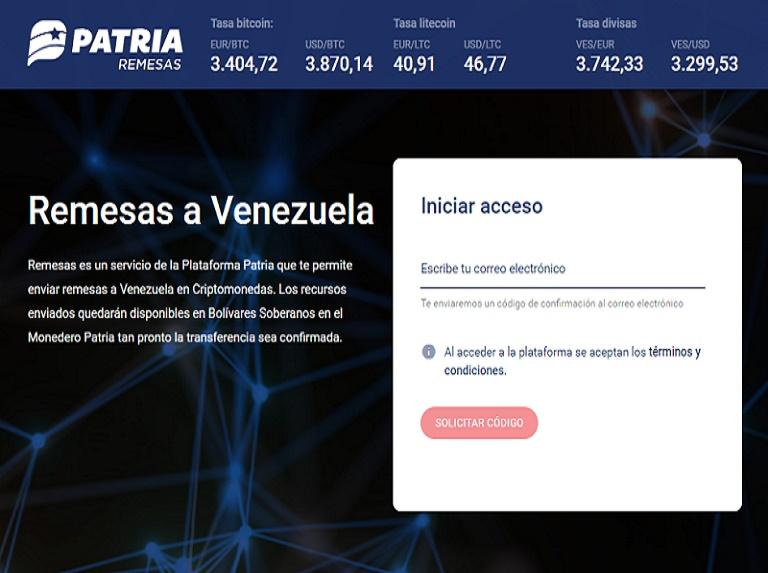 Plataforma Patria en mantenimiento desde 1 de octubre por reconversión