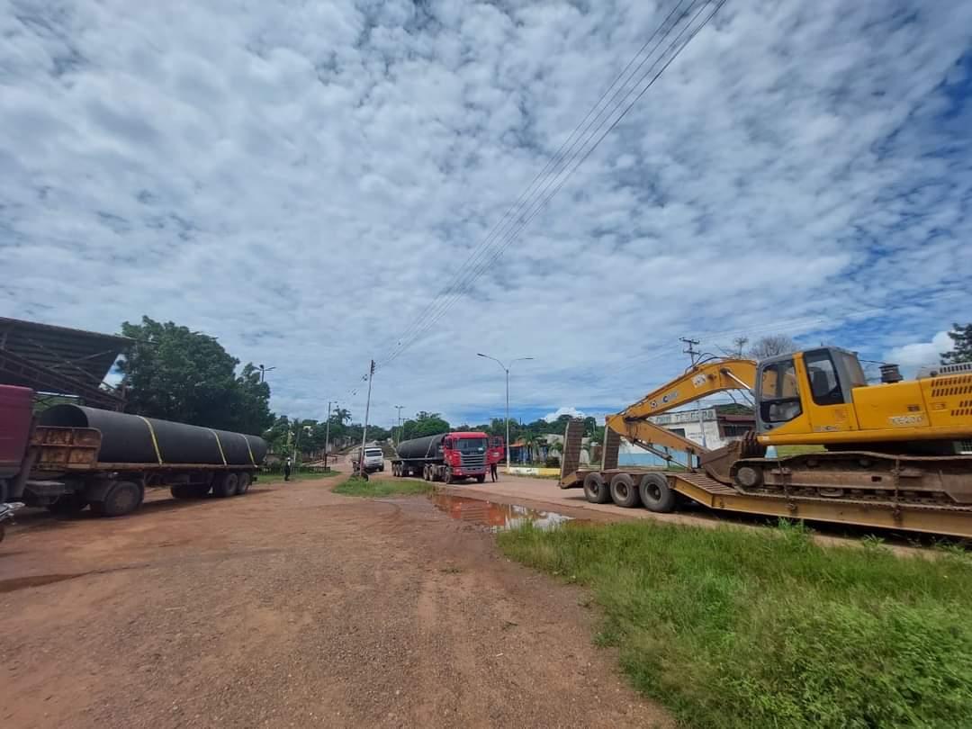 Todo preparado para iniciar los trabajos de reparación de la Troncal 11