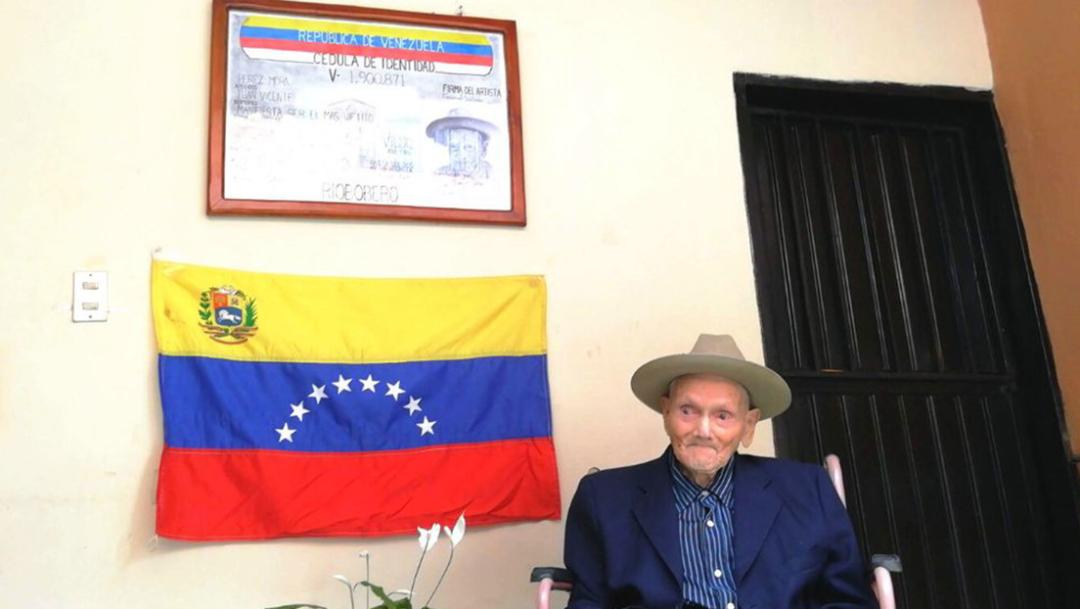 Un venezolano se convierte en el hombre más longevo, del mundo con 112 años